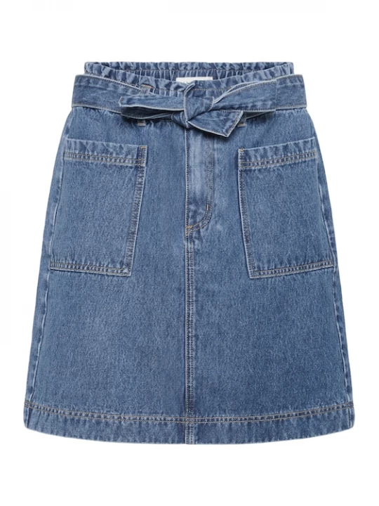 Foto van product Kaffe Rok 'Klara' blauw denim