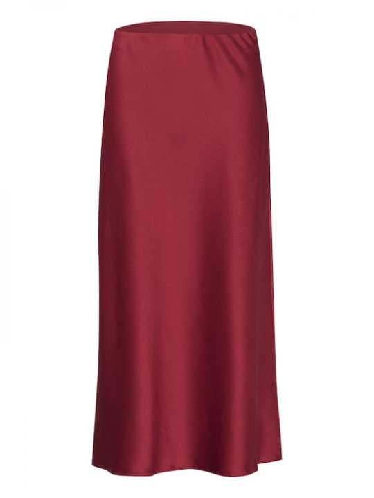 Foto van product Kaffe Rok 'Lotte' bourgogne