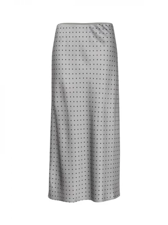 Foto van product Kaffe Rok 'Lotte' grijs / zwart