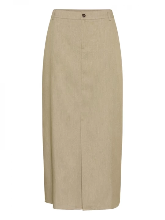 Foto van product Kaffe Rok 'Ravna' donkerbeige