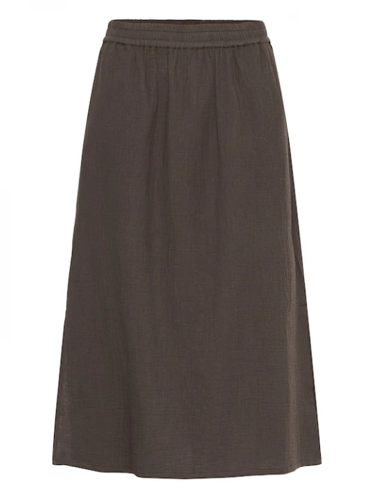 Foto van product Kaffe Rok 'Vafla' bruin