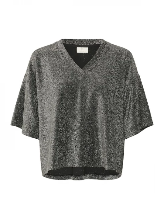 Foto van product Kaffe Shirt 'Arita' zilver