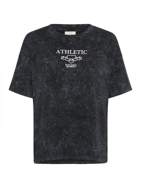 Foto van product Kaffe Shirt basaltgrijs / zwart / wit