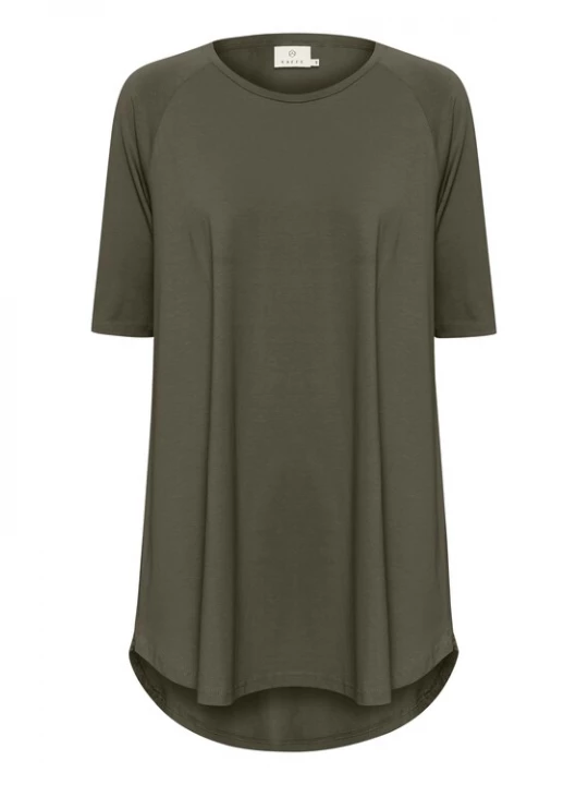 Foto van product Kaffe Shirt 'Jane' donkergroen