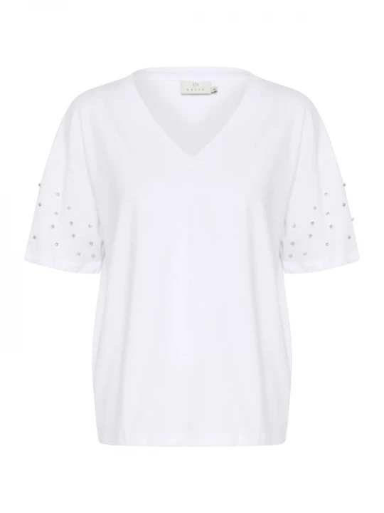 Foto van product Kaffe Shirt 'KABarnya' wit