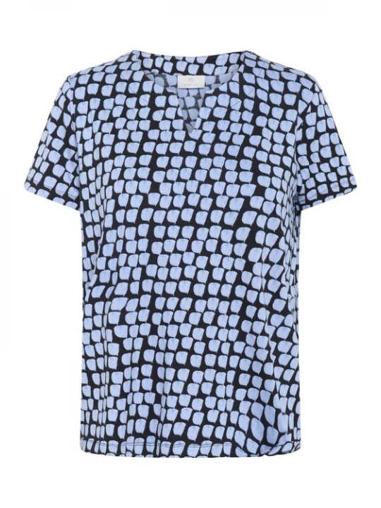 Foto van product Kaffe Shirt 'KABella' pastelblauw / lichtblauw / zwart