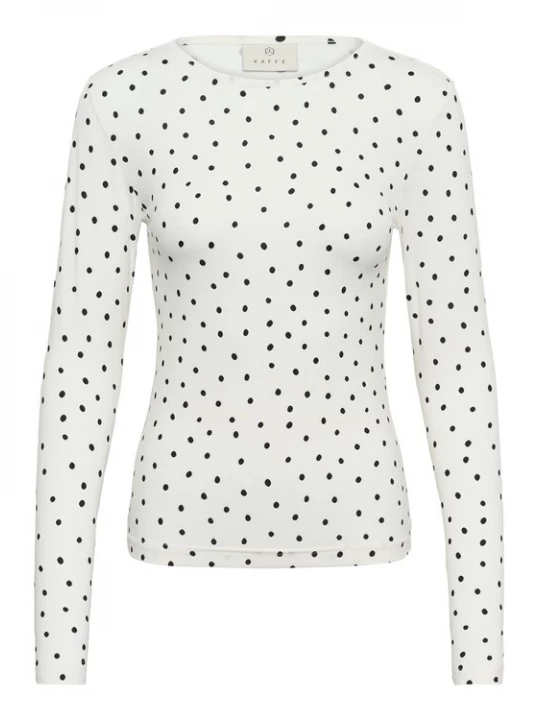 Foto van product Kaffe Shirt 'KABella' zwart / wit