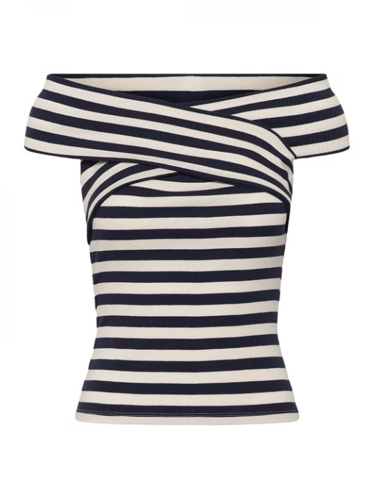 Foto van product Kaffe Shirt 'KACeleste' zwart / wit