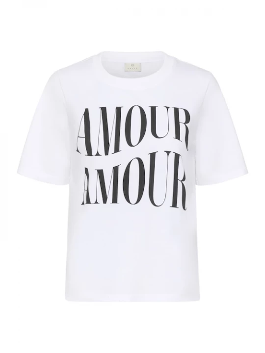 Foto van product Kaffe Shirt 'KACherie' wit