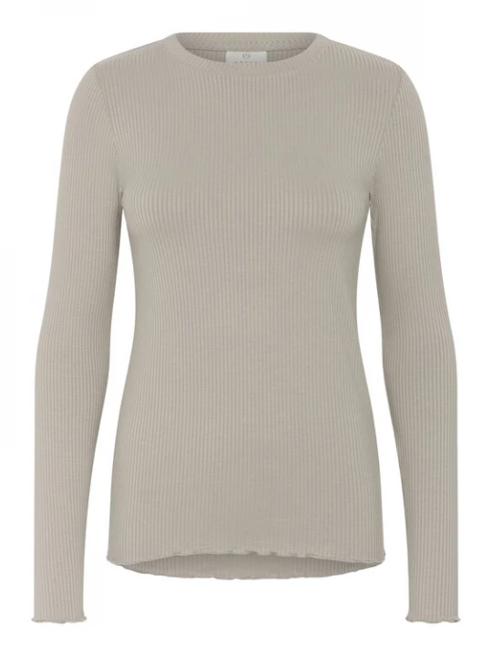 Foto van product Kaffe Shirt 'KADrew' grijs