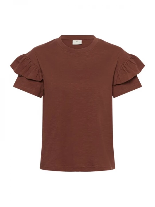 Foto van product Kaffe Shirt 'KAErin' bruin