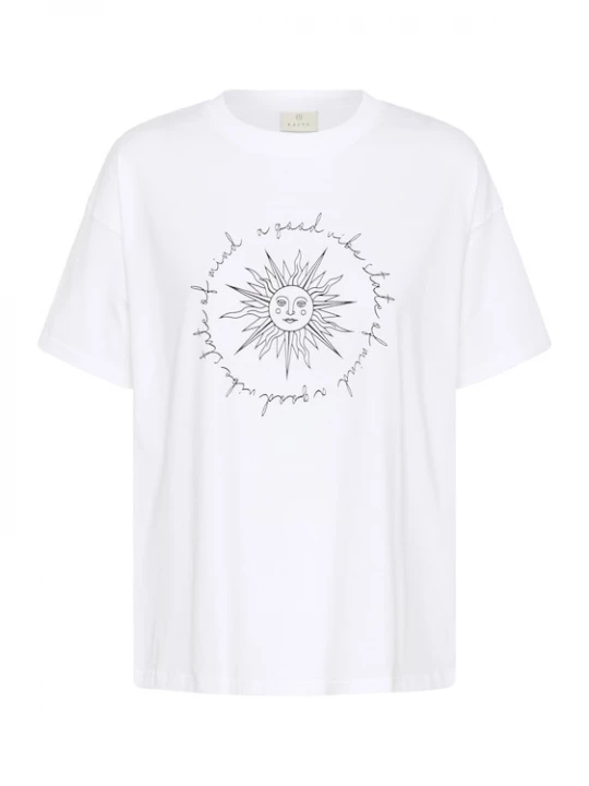 Foto van product Kaffe Shirt 'KAFreja' zwart / wit