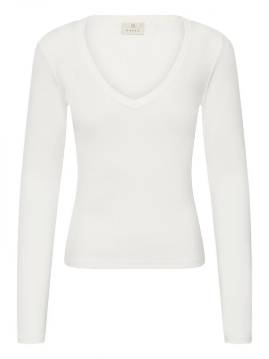 Foto van product Kaffe Shirt 'KALiddy' natuurwit