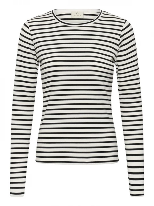 Foto van product Kaffe Shirt 'KALiddy' zwart / wit