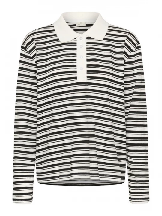 Foto van product Kaffe Shirt 'KAMiala' zwart / wit