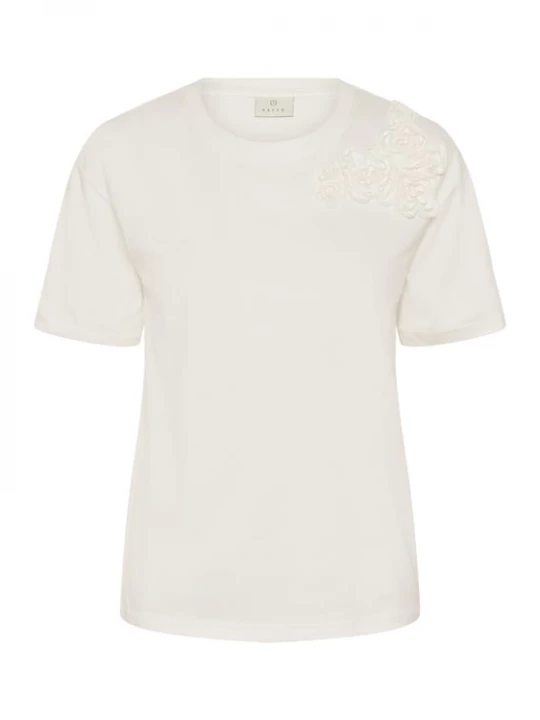 Foto van product Kaffe Shirt 'KARosie' natuurwit