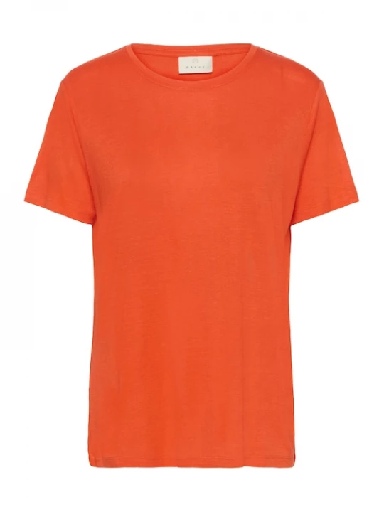 Foto van product Kaffe Shirt 'Maria' donkeroranje