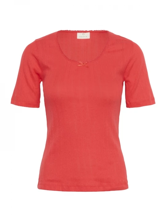 Foto van product Kaffe Shirt 'Viba' framboos