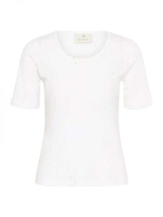 Foto van product Kaffe Shirt 'Viba' natuurwit