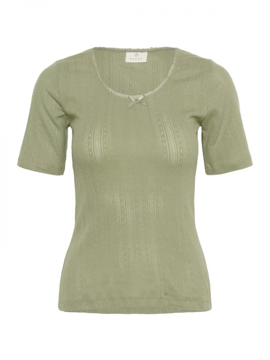 Foto van product Kaffe Shirt 'Viba' pastelgroen