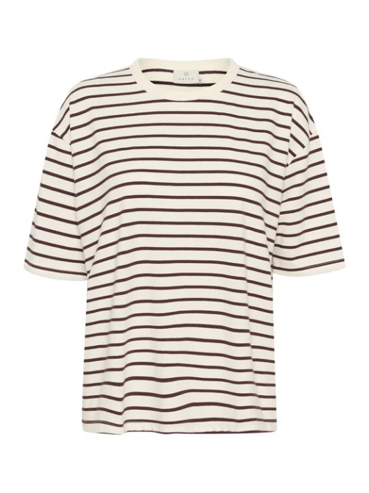 Foto van product Kaffe Shirt 'Winny' zwart / wit