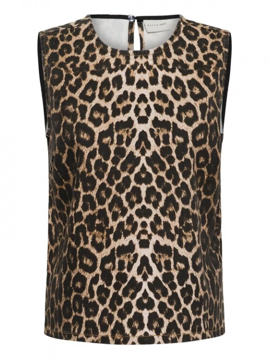 Foto van product Kaffe Top 'KAJessica' beige / zwart
