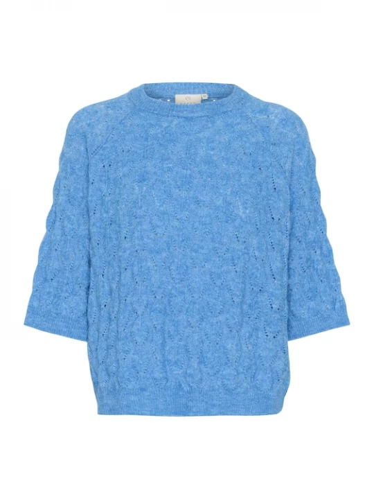 Foto van product Kaffe Trui blauw gemêleerd