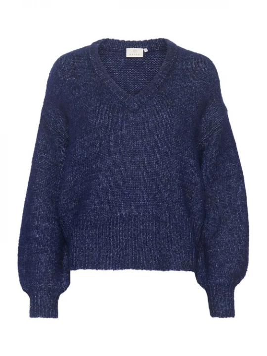 Foto van product Kaffe Trui blauw gemêleerd