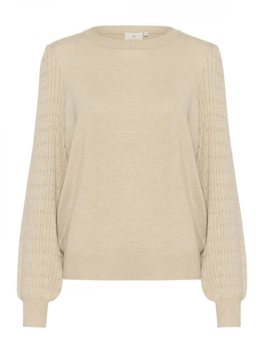 Foto van product Kaffe Trui 'KA Nanna' beige gemêleerd