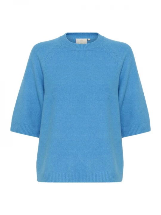 Foto van product Kaffe Trui 'KA Sylvie' cyaan blauw