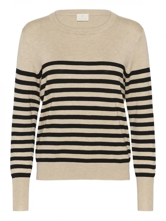 Foto van product Kaffe Trui 'KALizza' beige / zwart