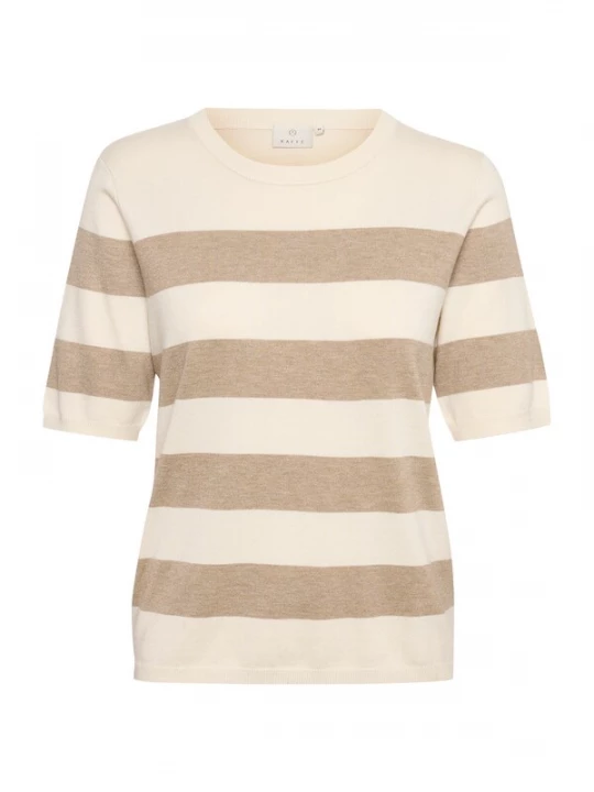 Foto van product Kaffe Trui 'KAMala' beige / donkerbeige