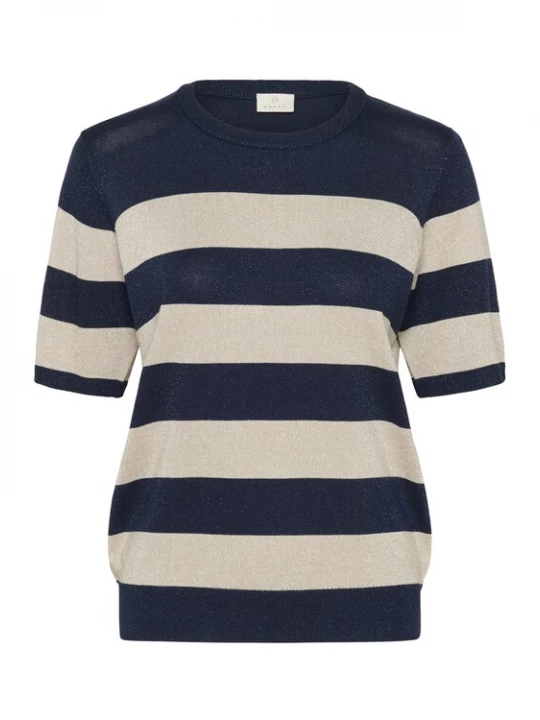 Foto van product Kaffe Trui 'KARegina' beige / marine
