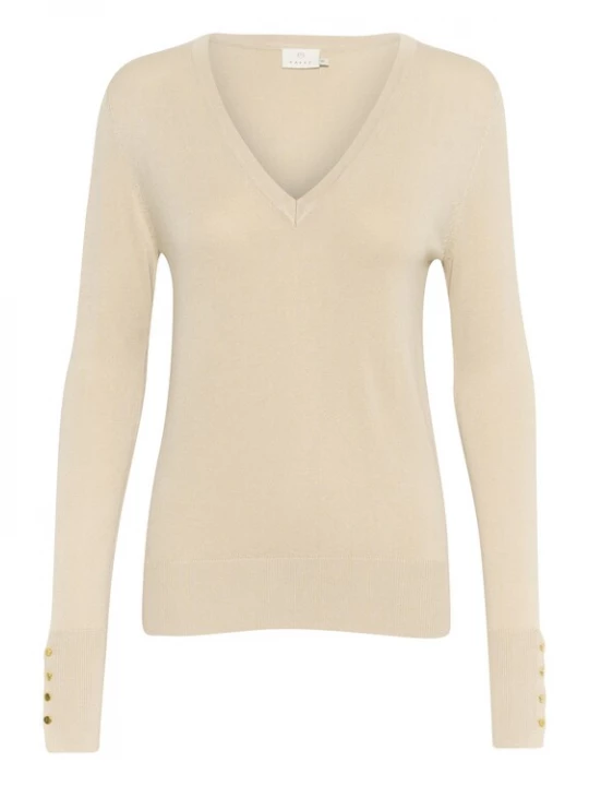 Foto van product Kaffe Trui 'Lizza' beige gemêleerd