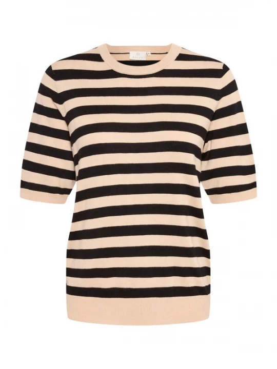 Foto van product Kaffe Trui 'Milo' beige / zwart