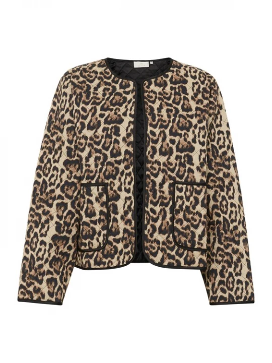 Foto van product Kaffe Tussenjas 'Valia' beige / bruin