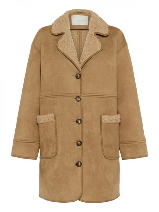 Foto van product Kaffe Winterjas nude / camel