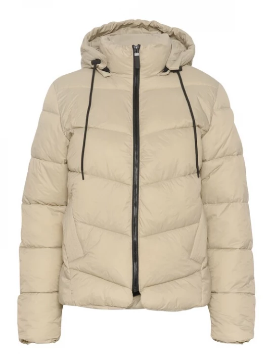Foto van product Kaffe Winterjas 'Susanne' beige / zwart