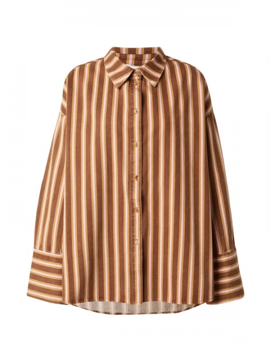 Foto van product Kamila Šikl Blouse bruin / lichtbruin