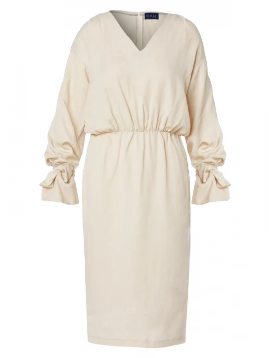 Foto van product KAN Jurk 'OYSTER' beige