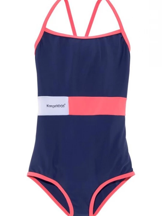Foto van product KangaROOS Badpak navy / zalm roze