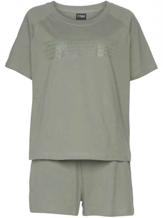 Foto van product KangaROOS Korte pyjama olijfgroen