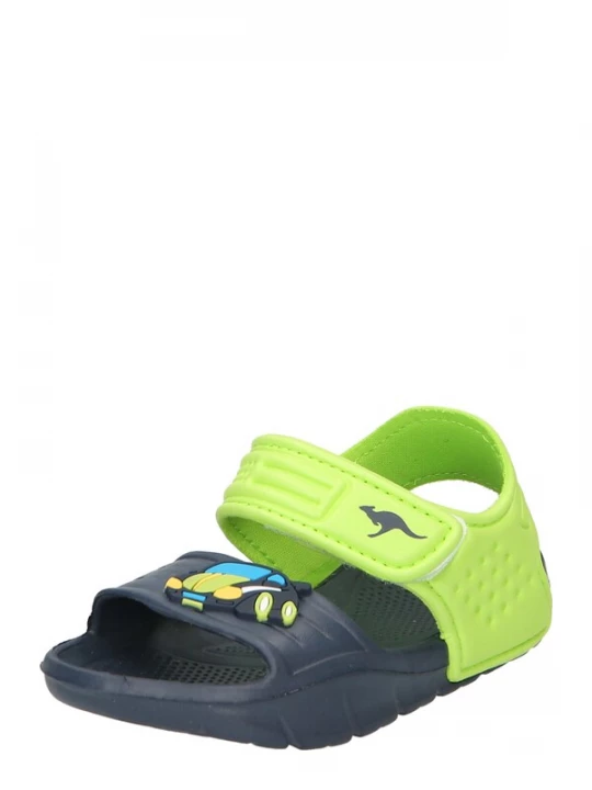 Foto van product KangaROOS Sandalen navy / lichtblauw / neongeel / neongroen