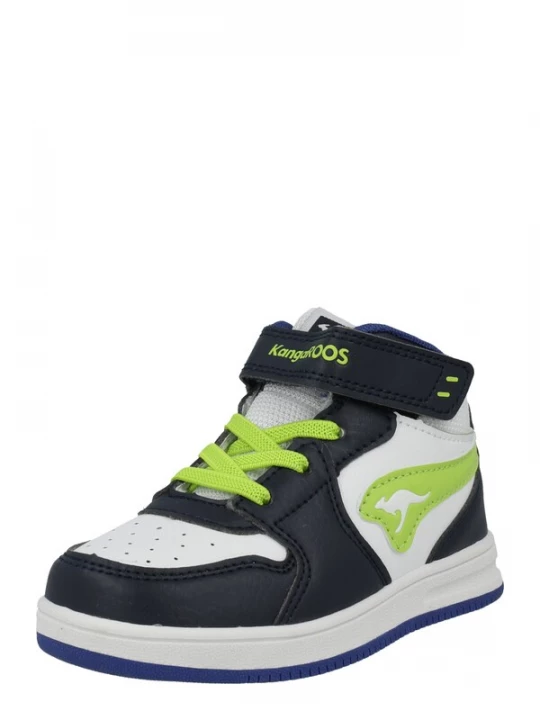 Foto van product KangaROOS Sneakers 'Court Comb EV' navy / lichtgroen / wit