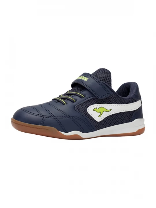 Foto van product KangaROOS Sneakers 'K-Braceyard EV' donkerblauw / neongroen / wit