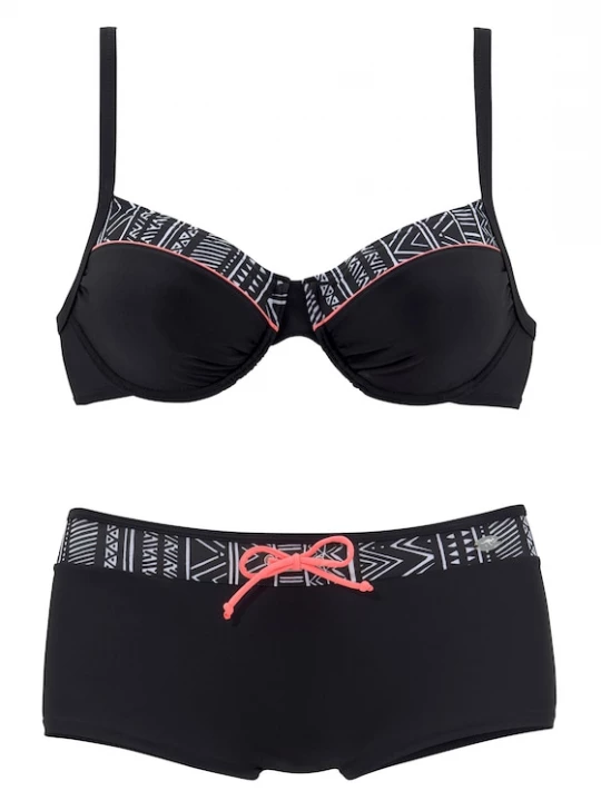 Foto van product KangaROOS Sportbikini zwart / wit