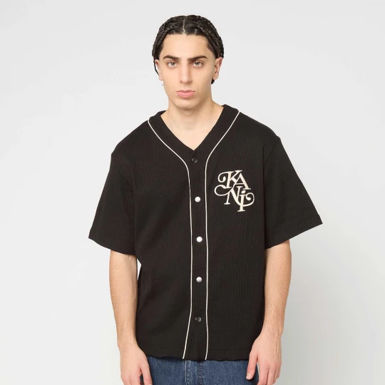 Foto van product Kani Legacy Waffle Baseball Jersey Karl Kani zwart