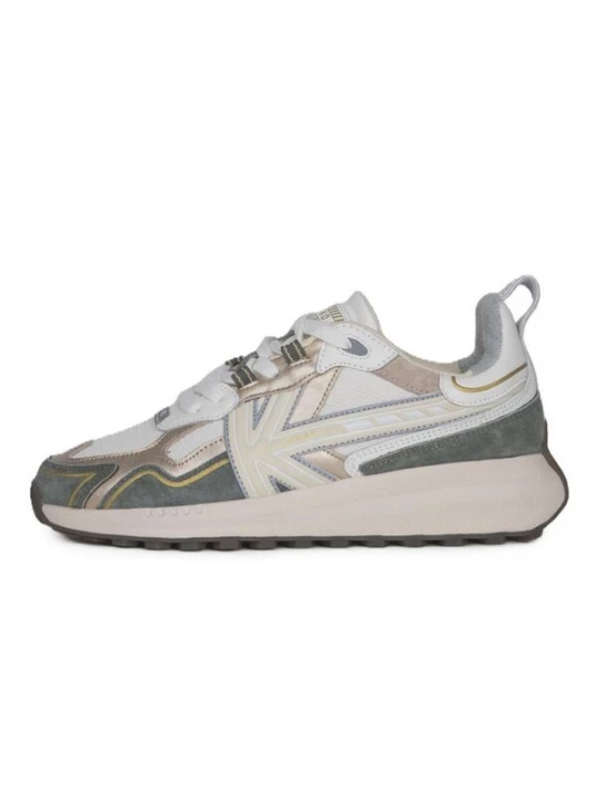 Foto van product Kaotiko Sneakers laag 'Detroit Tech' groen