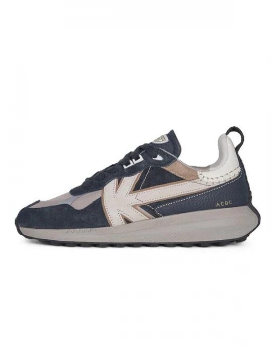 Foto van product Kaotiko Sneakers laag 'Vancouver Artisan' antraciet