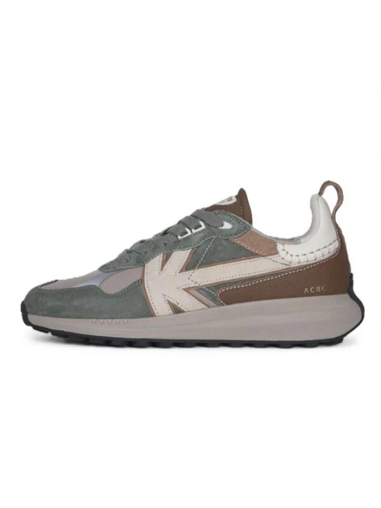 Foto van product Kaotiko Sneakers laag 'Vancouver Artisan' groen